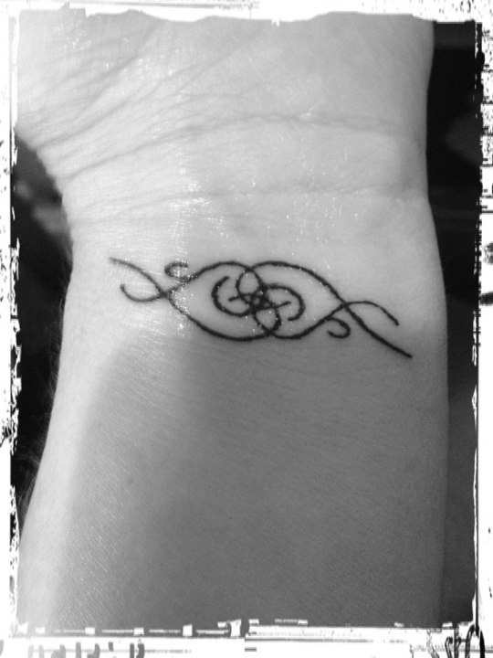 Love The Life You Live Infinity Tattoo Love