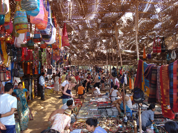 Goa Anjuna Flea Market