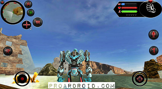  لعبة Robot Shark v2.3 مهكرة كاملة للأندرويد (اخر اصدار) logo