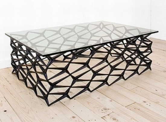 Fenced Modern Coffee Table by