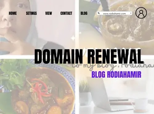 Domain Renewal Blog Rodiah Amir