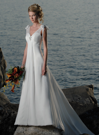 Gorgeous Wedding  Dress  Gorgeous Chiffon Wedding  Dress 