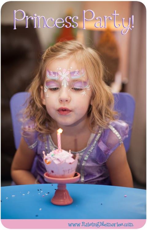 Raising Memories 5 Year Old Princess Birthday Party