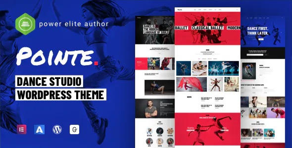 Best Dance Studio Website Theme