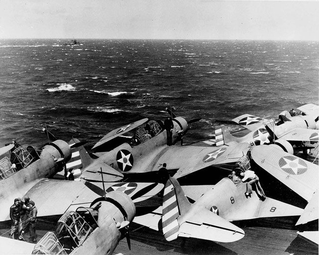 USS Enterprise during World War II worldwartwo.filminspector.com