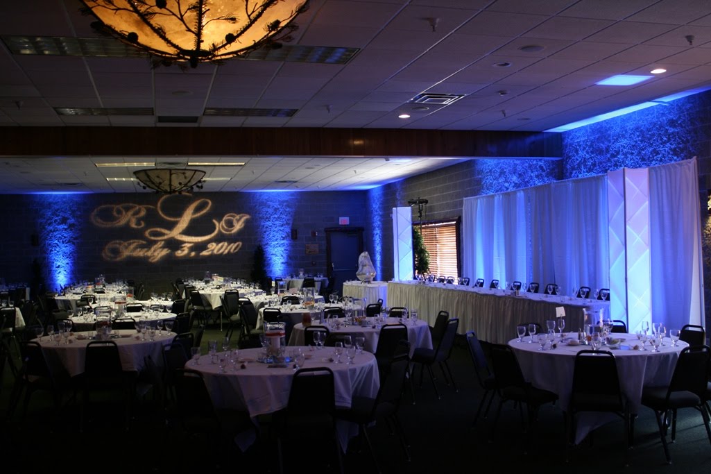 Custom GOBO lights head table lighting can lights and more