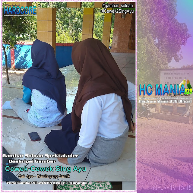 Gambar Soloan Spektakuler – Gambar Siswa-Siswi SMA Negeri 1 Ngrambe – Buku Album Gambar Soloan Edisi  6.1