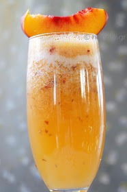 Frozen Peach Bellini