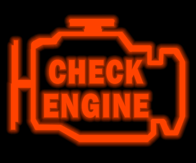 the check engine light is on what does it mean
