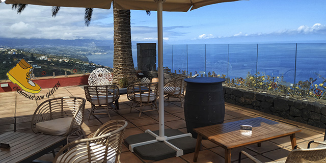 Vistas desde la terraza del restaurantes de La Casa del Vino