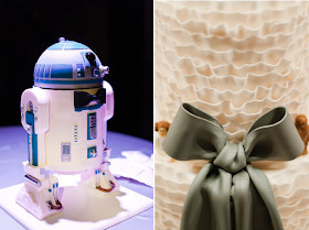 Romantic Dessert Table with Star Wars Details | Shauna Younge (pics: Melissa Oholendt) | Sweet Tooth