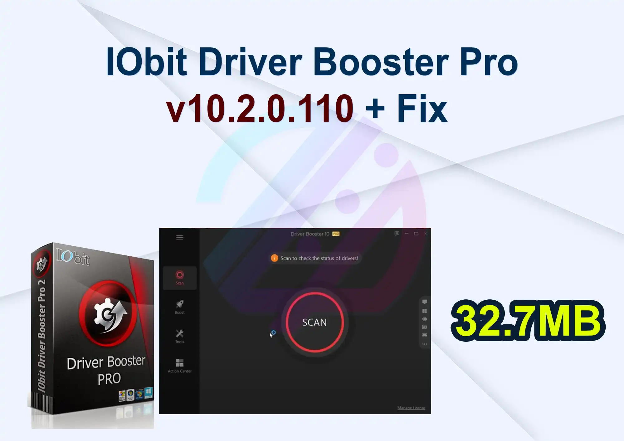 IObit Driver Booster Pro v10.2.0.110 + Fix 