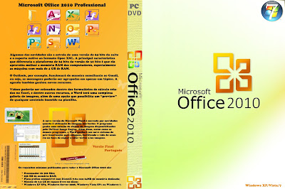 Microsoft Office 2010 Professional DVD Capa