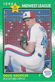 Doug Bochtler 1990 Rockford Expos card