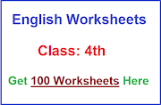 English Worksheets for Grade 4