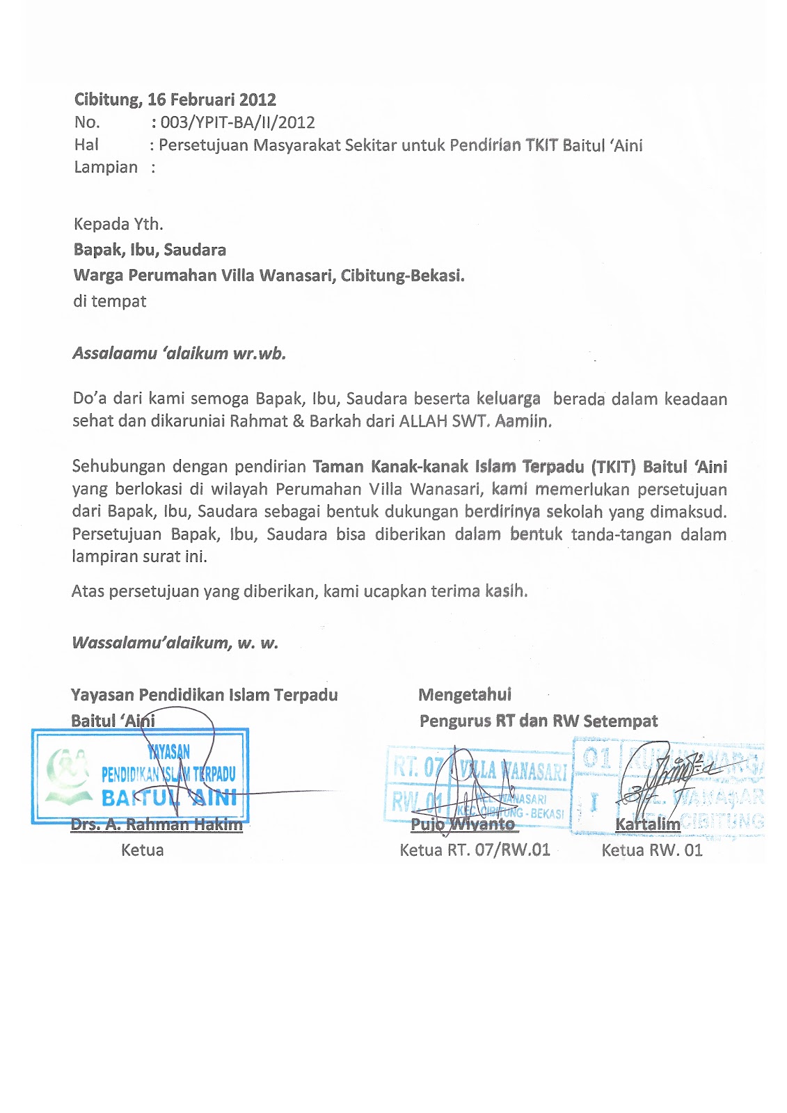 Contoh Surat Kuasa Tanda Tangan Cek - Contoh QQ