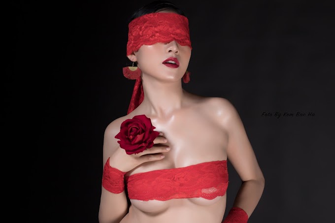 Sexy Vietnam Model Bùi Thị Tú Uyên RED ROSE Part 2