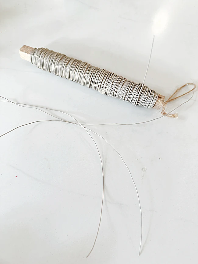 roll of white wire