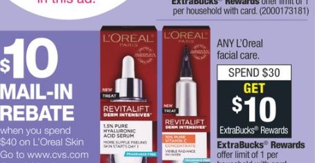 FREE L'Oreal Facial Care  