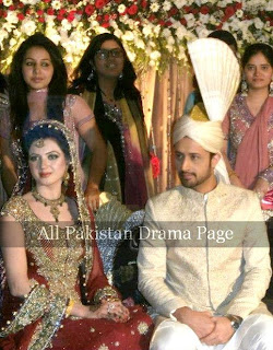 atif aslam and sara wedding pics