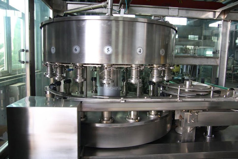 Aluminum Can Filling And Sealing Machine Two In One Rotary automatic cans filler&sealer equipment 