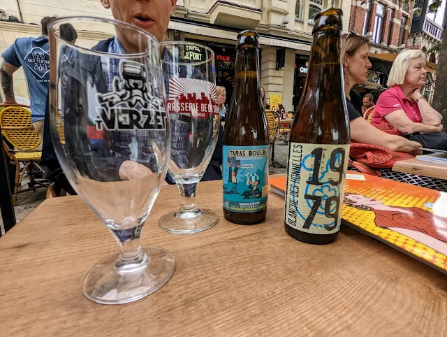 Ghent in one day: Craft beer bottles at Bier Central