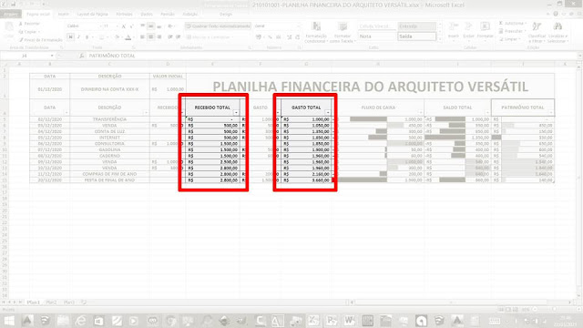 Como usar a minha Planilha Financeira?