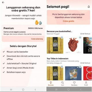 Aplikasi storytel