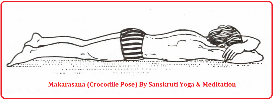 Crocodile – Makarasana | YogaTherapyALaCarte