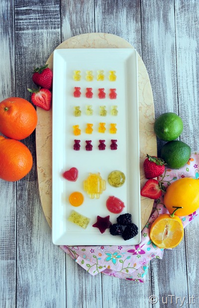 5 Different Flavors Homemade Gummy Bears 自家製小熊軟糖 (五種口味)  http://uTry.it