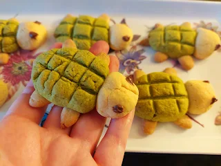 Ricetta: TURTLE COOKIES- biscotti di pasta frolla al limone e pistacchio a forma di GUIZZO la tartaruga di Alla ricerca di Nemo