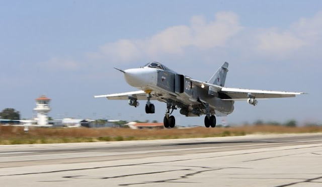 Ukrainian Military Announces Success in Shooting Down Russian Su-24 Fencer Fighter Jet