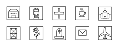 simboli della mappa
