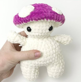 PATRON GRATIS MUÑECO HONGO AMIGURUMI 52750