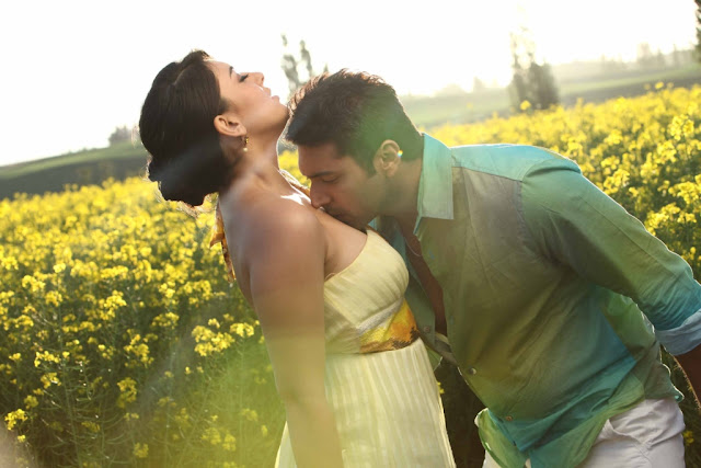 Hansika Motwani hot kissing