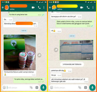 Bukti Barang Sampai