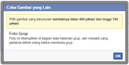 Inilah Ukuran Sampul Grup Facebook Terbaru 2018