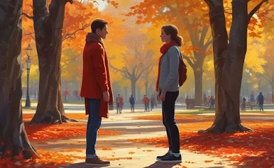 greeing-friend-english-conversation-practice