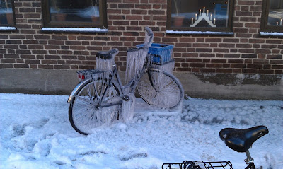 Bicicleta congelada