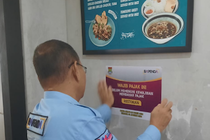 Restoran DA di Terminal 3 Bandara Soekarno-Hatta Tangerang 'Kena Stiker' Tunggak Pajak