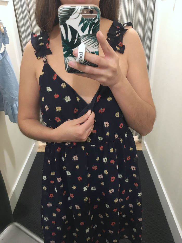 madewell floral dress