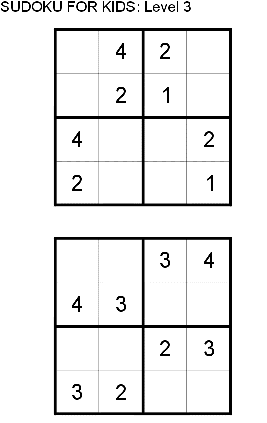 Bandirma Nin Ogretmen Oykusu Cocuklar Icin 16 Adet Sudoku 8