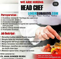 We Are Hiring at CV. Anak Sumber Rejeki Surabaya Juli 2020