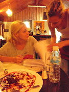 Suzy getting directions to her next casting from the lovely Georgia.
