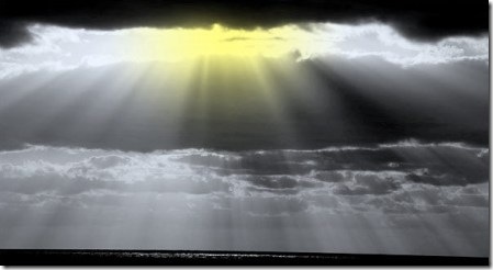 look up