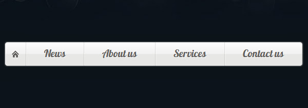 Free-horizontal-Menu-Bar