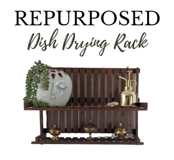 Repurposed Dish Drying Rack