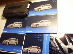 2012 Honda Odyssey Owners Manual