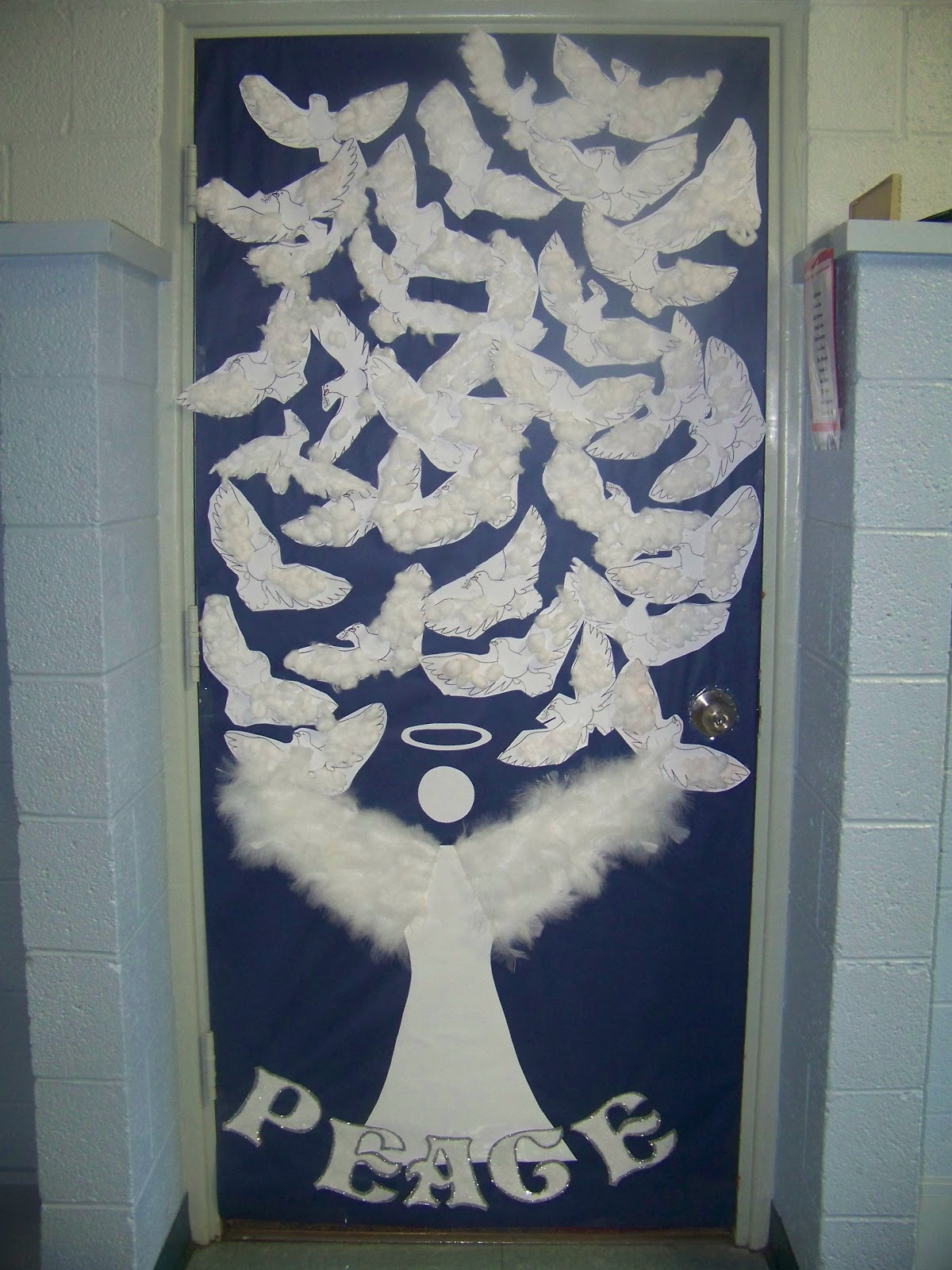 The Notre Dame School Talent Show 2013 Christmas Door