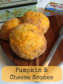 Pumpkin and Cheese Scones - Easy Recipe